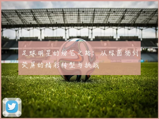 足球明星的综艺之路：从绿茵场到荧屏的精彩转型与挑战
