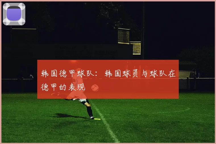 韩国德甲球队：韩国球员与球队在德甲的表现